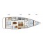 Hanse 495 Deckplan