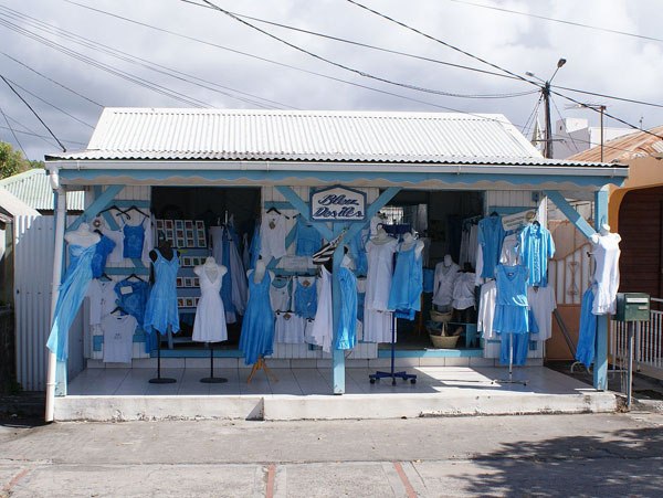 Guadeloupe Straßen Shop