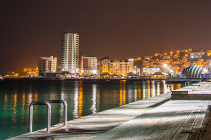 Martinique bei Nacht