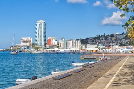 Stadt, Promenade von Martinique