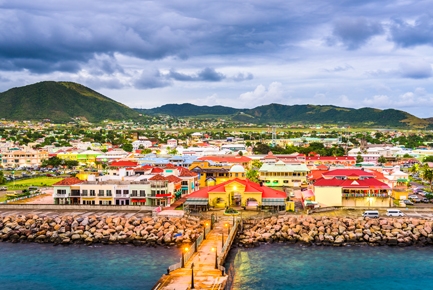 Hafen von Basseterre, St. Kitts und Nevis