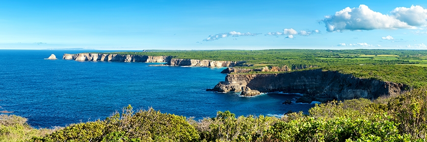 La grande vigie Cliffs Guadeloupe