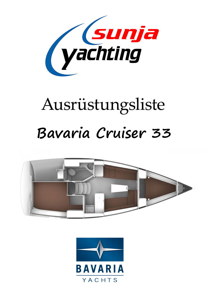 Bavaria Cruiser 33 Ausrüstungsliste