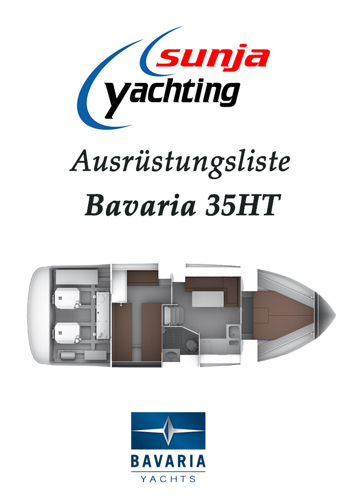 Ausrüstungsliste Bavaria 35 HT Motorboot